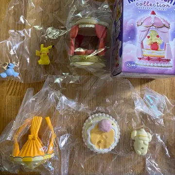 2세트! 나이티 나이트 컬렉션 피카츄 & 네코알라 파피모치