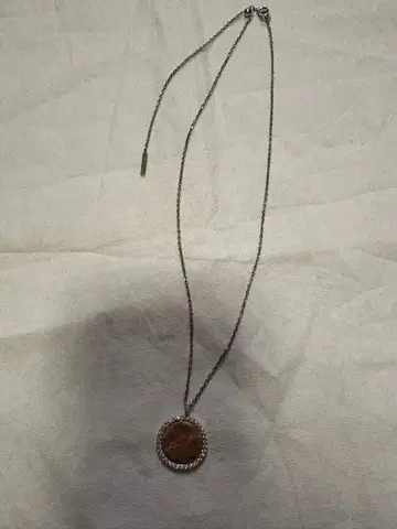 아가트 실버 목걸이