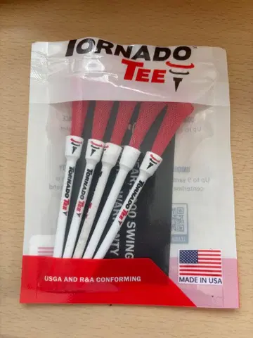 새상품 토네이도 티 레드 5개 세트