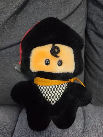 레트로 닌자 봉제 인형