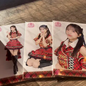 무카이치 미온 브로마이드 3종 무도관