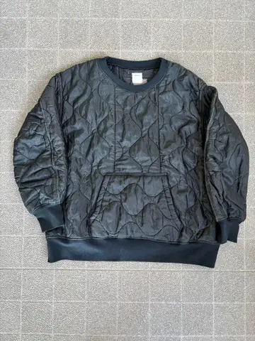 oddment 블랙 퀼팅 자켓