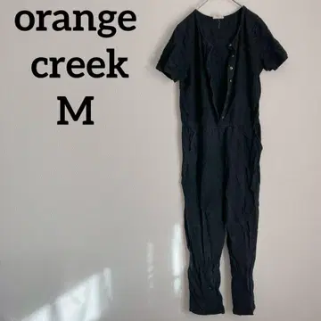 레어 orange creek [ M ] 다크 네이비 올인원 여름옷