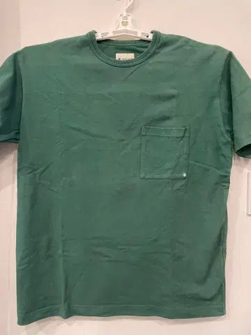 스노우피크 그린 T셔츠