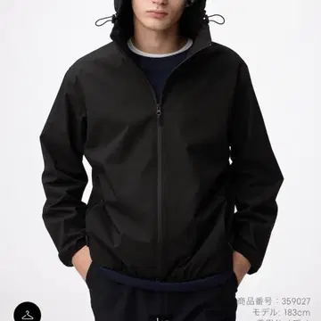 새상품 윈드프루프 쉘 후드티