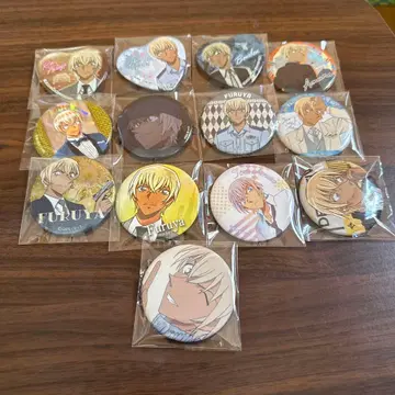 명탐정 코난 아무로 토오루 강준영(후루야 레이) 버본 캔뱃지