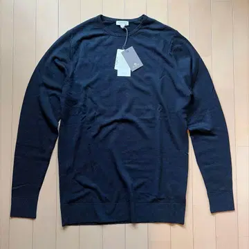 SUNSPELL 사스펠 울 100% 스웨터 네이비 L 사이즈