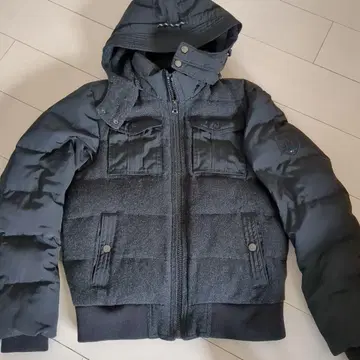 타미힐피거 다운 자켓 블랙