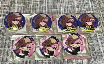 스트그라 Buddy's Mission PUS 안보 사부로 캔뱃지 7개