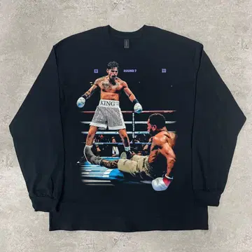 Ryan Garcia 라이언 가르시아 [ L 사이즈 ] 긴팔 블랙