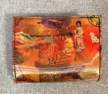 SHIN&COMPANY 일본풍 패턴 렌티큘러 접이식 지갑 레어 신&컴퍼니