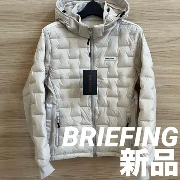새상품 60,500엔 브리핑 하이브리드 다운 자켓 베이지 M