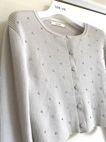 ADEAM 아디엄 캐시미어 혼방 볼레로 가디건 2