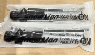 Snow Man Dome Tour 2025-2026 ON 응원봉 2개
