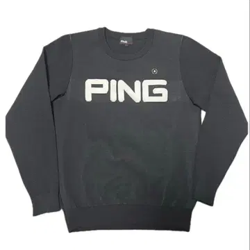 PING/골프웨어/니트 풀오버/Lsize/블랙/여성용