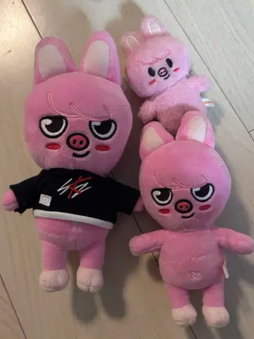 돼끼 봉제 인형 묶음 판매 dwaekki 3종