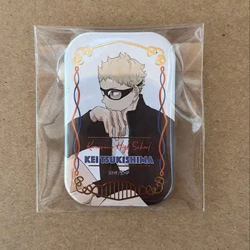 하이큐!! 세븐넷 스퀘어 캔뱃지 쿨다운 츠키시마 케이