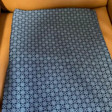 기모노 네이비 컬러 꽃무늬