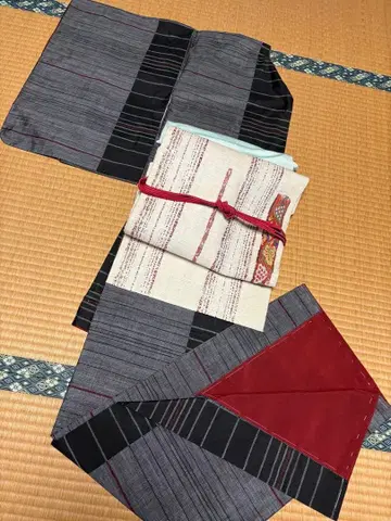 기모노 견직 한국산 원단