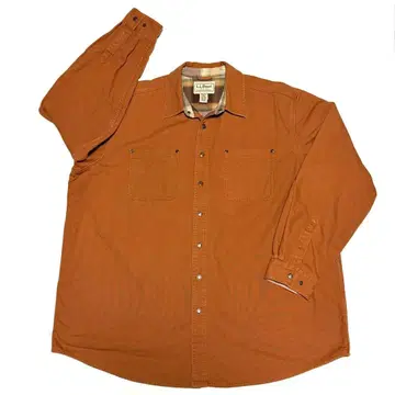 XXL 워크 셔츠 미국 빈티지 의류 LLBEAN 덕 원단 남성용 오버