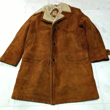 McGREGOR 맥레거 양가죽 보아 안감 자켓 램 가죽 XL