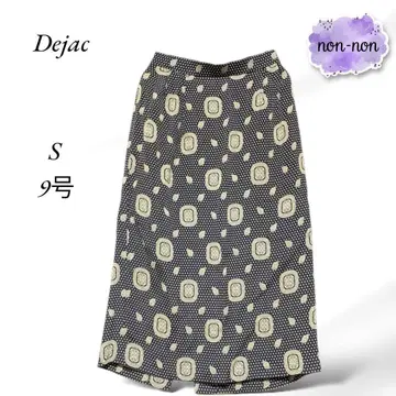 A312. 데잭 [ S ] 9호/블랙/타이트 스커트/도트/비대칭