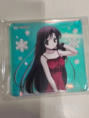 SchoolDays 스쿨데이즈 콜라보 카페 아크릴 코스터 카츠라 코토노하