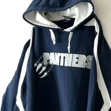 홀로웨이 팬서 맨투맨 후드티 XL 네이비 네이비 컬러 구제 의류