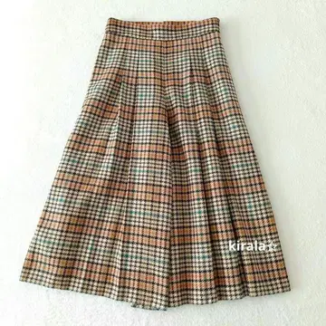 두클라쎄 두꺼운 원단 와이드 팬츠 트위드 라이크 스카우초