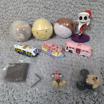 디즈니 드림 토미카 가챠 디즈니 프린세스 미키 세트