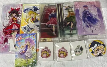 동방project 다이소 아크릴 스탠드 캔뱃지