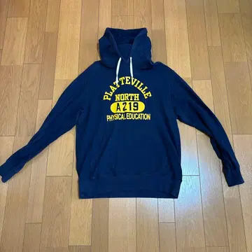 Champion 네이비 후드티 X-LARGE