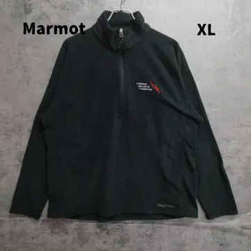 마모트 플리스 블랙 하프 지퍼 아웃도어 풀오버 [ 7375 ]