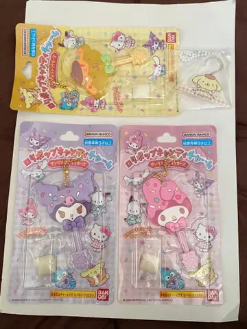 미개봉 새상품 산리오 캐릭터즈 마이멜로디.쿠로미.폼폼푸딩