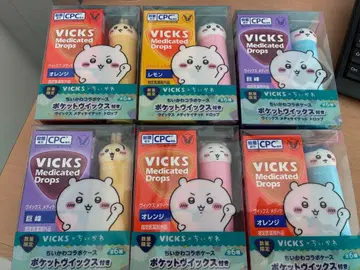 치이카와 컴플리트 VICKS 메디케이티드 드롭스 6세트