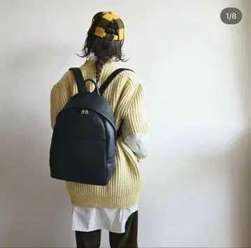 ch!iiibag/치이백 leather backpack 블랙