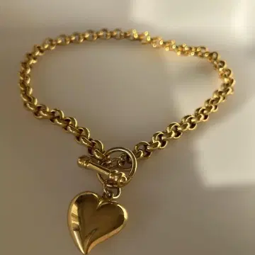 하트형 펜던트 목걸이