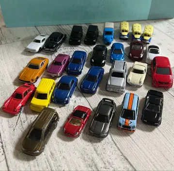 미니 미니카 27대 세트