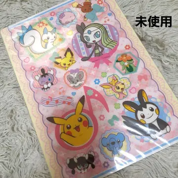 포켓몬 책받침 포켓몬 센터 헤이세이 레트로 레어 피카츄 피츄