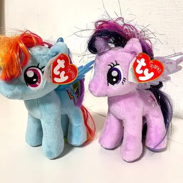 ty My Little Pony 봉제 인형 2체 세트