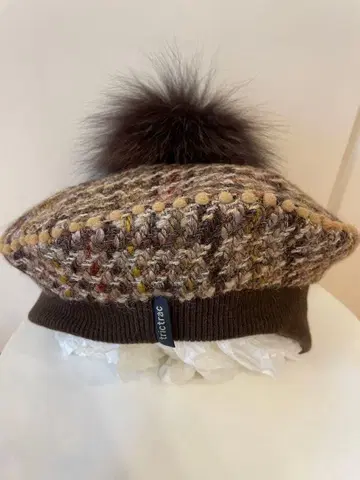 사에라 trictrac 트위드 베레모