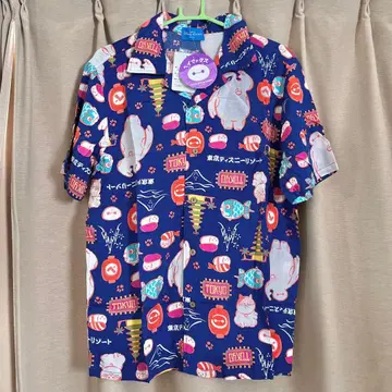 도쿄 디즈니 리조트 베이맥스 하와이안 셔츠 M~L 사이즈 Disney