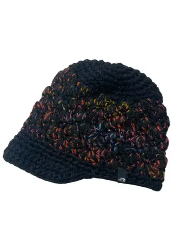 e371 The North Face 챙 부착 니트 모자 라디얼 우루 비니