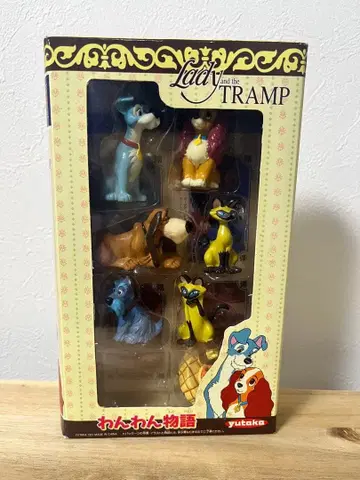 레이디와 카드놀이 피규어 세트 8개