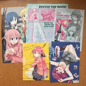 봇치 더 록! 심주일기 앤솔로지 클리어 파일 리플렛