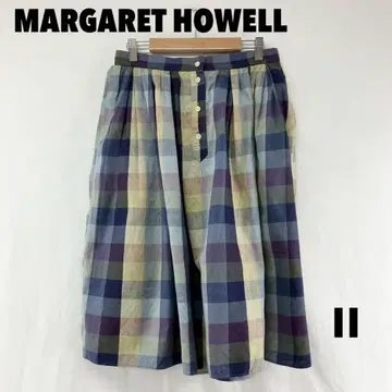 W0805S MARGARET HOWELL 미디 스커트