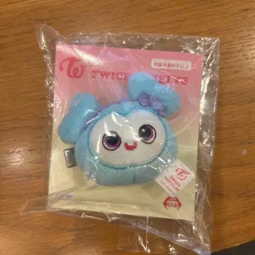 TWICE LOVERYS 봉제 인형 헤어 클립 나연 나블리