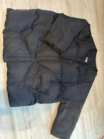 emmi + 블랙 다운 자켓 L