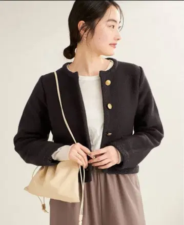 Plage knit compact 자켓