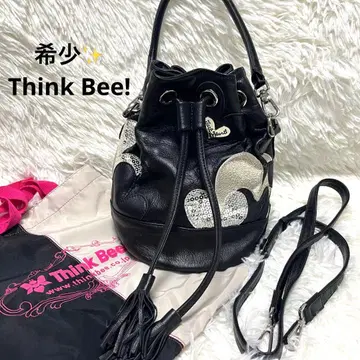 초레어 레어 싱크비 숄더백 복조리 2way 가죽